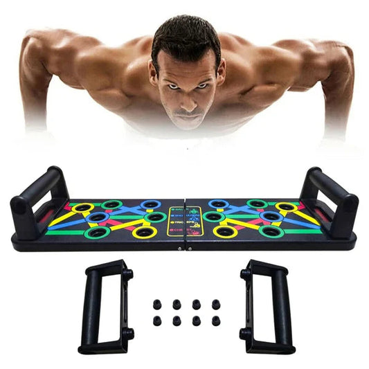 Push Up Board Rack Bar Grip Handle Gym Workout Fitness Stand Band Muscle Train My Store