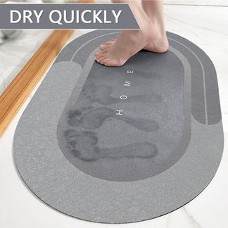 Quick Drying Floor Mat Super Absorbent Soft Non-Slip Diatom Mud Bath Floor Mat Ausie Sales