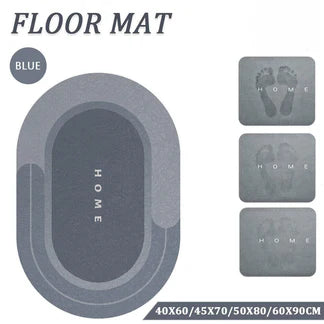 Quick Drying Floor Mat Super Absorbent Soft Non-Slip Diatom Mud Bath Floor Mat Ausie Sales
