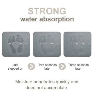 Quick Drying Floor Mat Super Absorbent Soft Non-Slip Diatom Mud Bath Floor Mat Ausie Sales