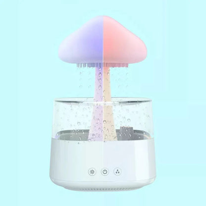 Rain Cloud Humidifier Desk Lamp Relaxing Aromatherapy USB Raindrop Sound Diffuser Ausie Sales