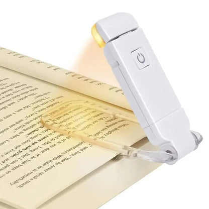 Rechargeable Book Night Reading Light USB Clip on Mini LED Lamp White Flexible Ausie Sales