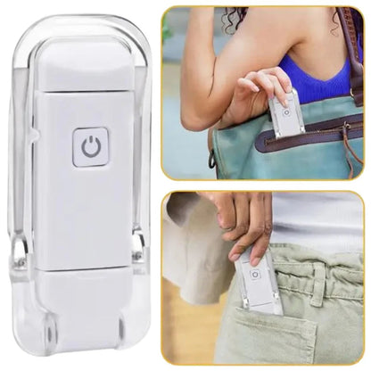 Rechargeable Book Night Reading Light USB Clip on Mini LED Lamp White Flexible Ausie Sales