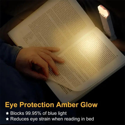 Rechargeable Book Night Reading Light USB Clip on Mini LED Lamp White Flexible Ausie Sales