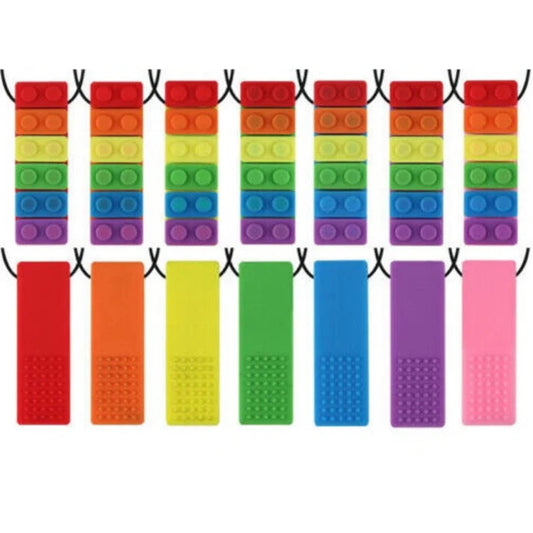 Sensory Chew Necklace For Biting, Teething, Autism, ADHD & Fidgeting My Store