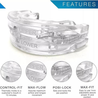 Sleep Aids Anti Snore Mouthpiece Mouth Guards Stop Snoring Adjustable Bruxisms Ausie Sales