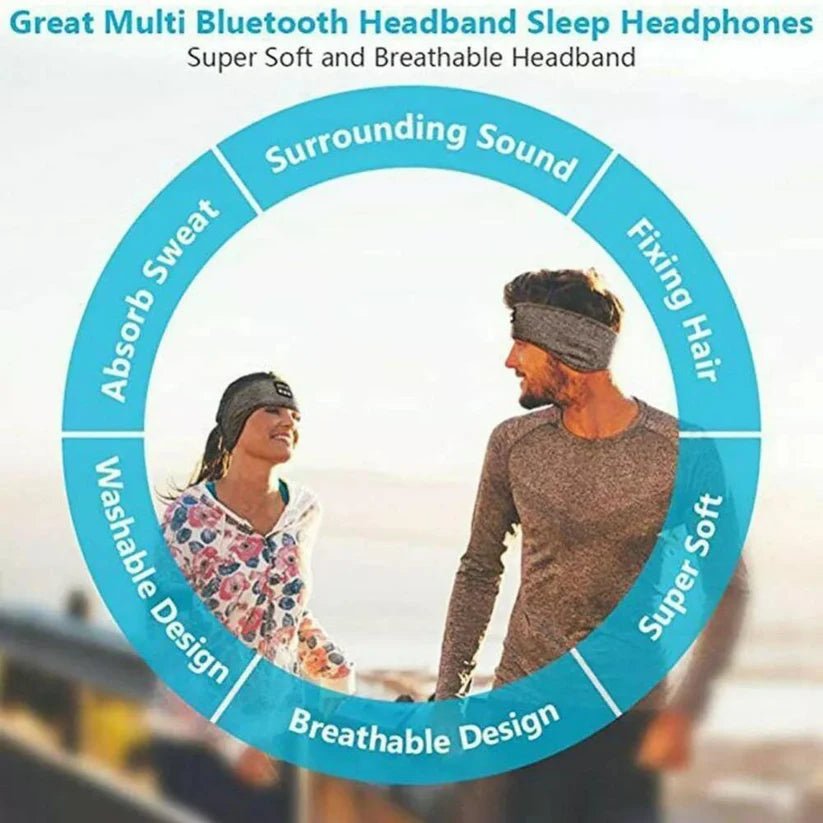 Sleep Headphones Wireless Bluetooth Sleeping Headband With Detachable Speaker Ausie Sales