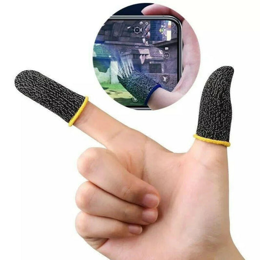 Sweatproof Mobile Gaming Finger Sleeve - Touchscreen Game Controller Thumb Gloves Ausie Sales