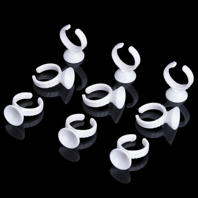 TATTOO Ink Plastic Cup Rings S/L Pigment Pots For Cosmetic Microblading & Tattooing Ausie Sales