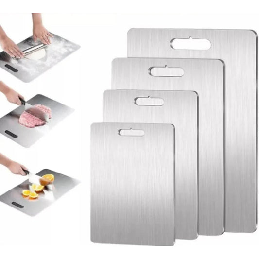 Titanium Cutting Board Double-Sided Chopping Boards for Kitchen Camping Ausie Sales
