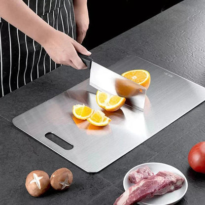 Titanium Cutting Board Double-Sided Chopping Boards for Kitchen Camping Ausie Sales