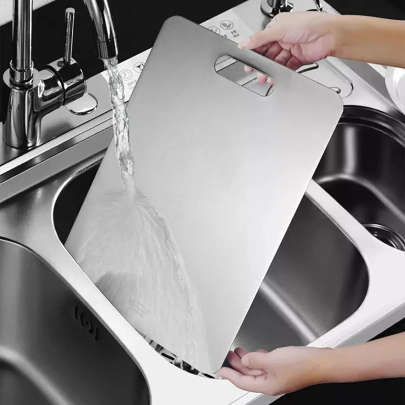 Titanium Cutting Board Double-Sided Chopping Boards for Kitchen Camping Ausie Sales