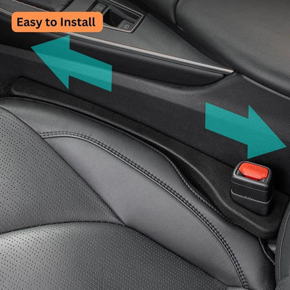 Universal Car Seat Gap Filler Spacer Safe Soft Auto PU Holster Blocker Pads AU Ausie Sales