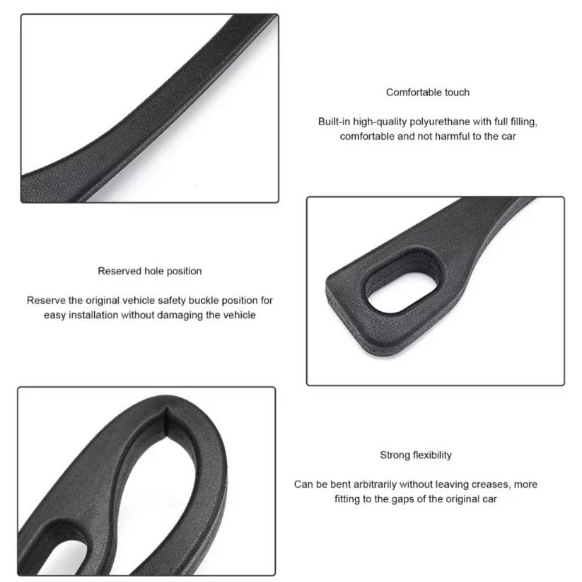 Universal Car Seat Gap Filler Spacer Safe Soft Auto PU Holster Blocker Pads AU Ausie Sales