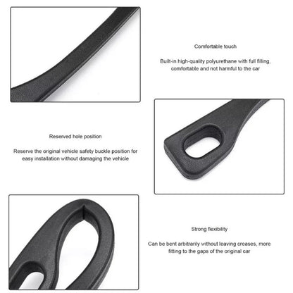Universal Car Seat Gap Filler Spacer Safe Soft Auto PU Holster Blocker Pads AU Ausie Sales