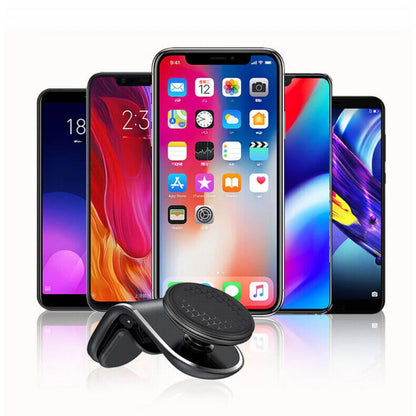 Universal Magnetic Car Phone Holder Stand Adjustable GPS Holder Clip Air Vent Ausie Sales