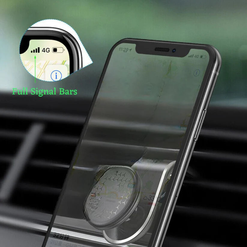 Universal Magnetic Car Phone Holder Stand Adjustable GPS Holder Clip Air Vent Ausie Sales