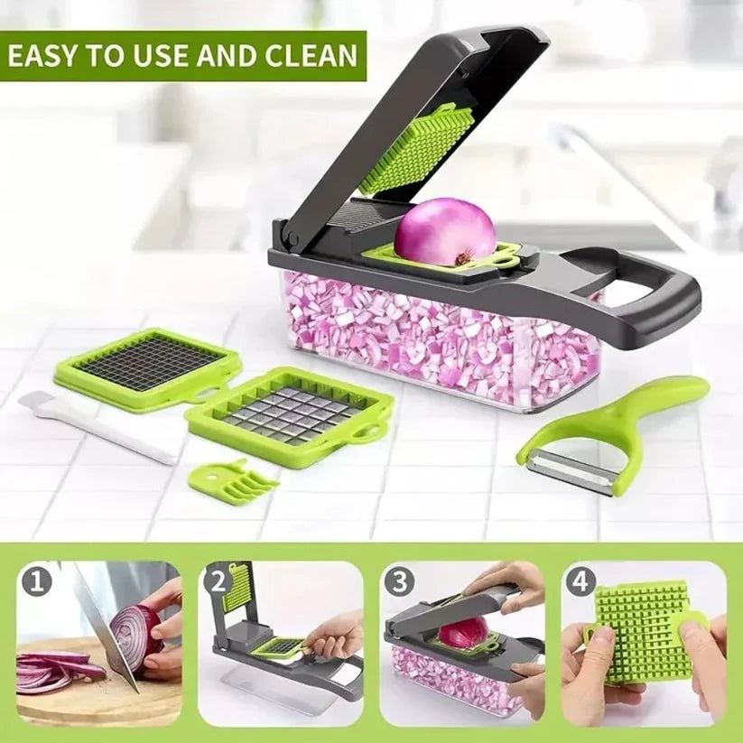 Vegetable Chopper Veggie Slicer Cutter Dicer Kitchen Food Choppers Onion Chopper Ausie Sales