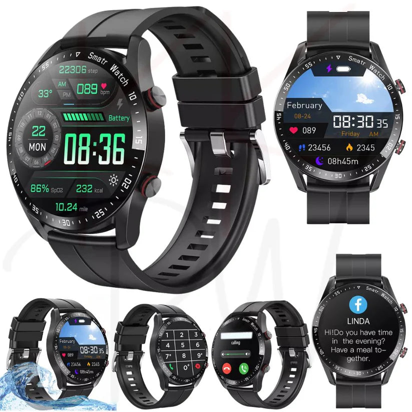 Waterproof Smart Watch For Men/Women Smartwatch Bluetooth iPhone Samsung Ausie Sales