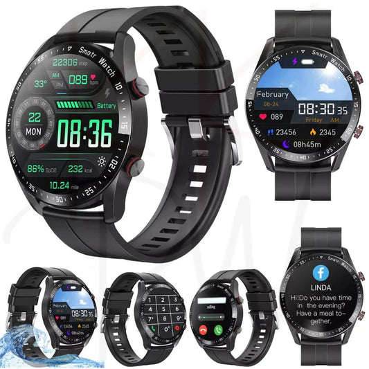 Waterproof Smart Watch For Men/Women Smartwatch Bluetooth iPhone Samsung Ausie Sales