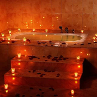 White Unscented Floating Candles Room Table Centrepiece Pool Bath 3HRS BULK Ausie Sales