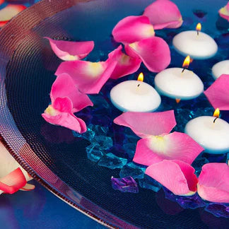 White Unscented Floating Candles Room Table Centrepiece Pool Bath 3HRS BULK Ausie Sales