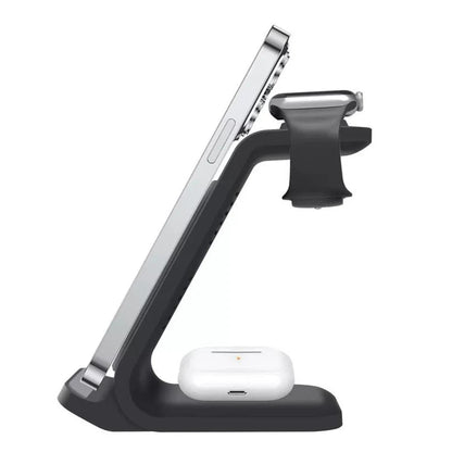 Wireless Charger Dock Charging Station 3 in 1 For Apple Watch iPhone SE-15 AirPods Ausie Sales