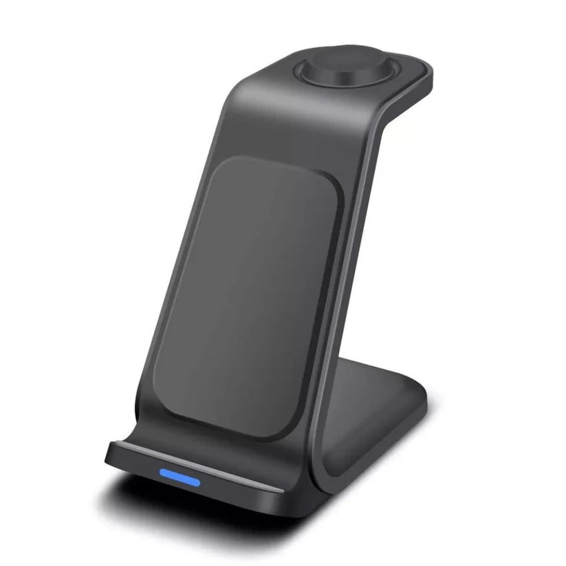 Wireless Charger Dock Charging Station 3 in 1 For Apple Watch iPhone SE-15 AirPods Ausie Sales