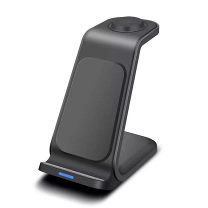 Wireless Charger Dock Charging Station 3 in 1 For Apple Watch iPhone SE-15 AirPods Ausie Sales
