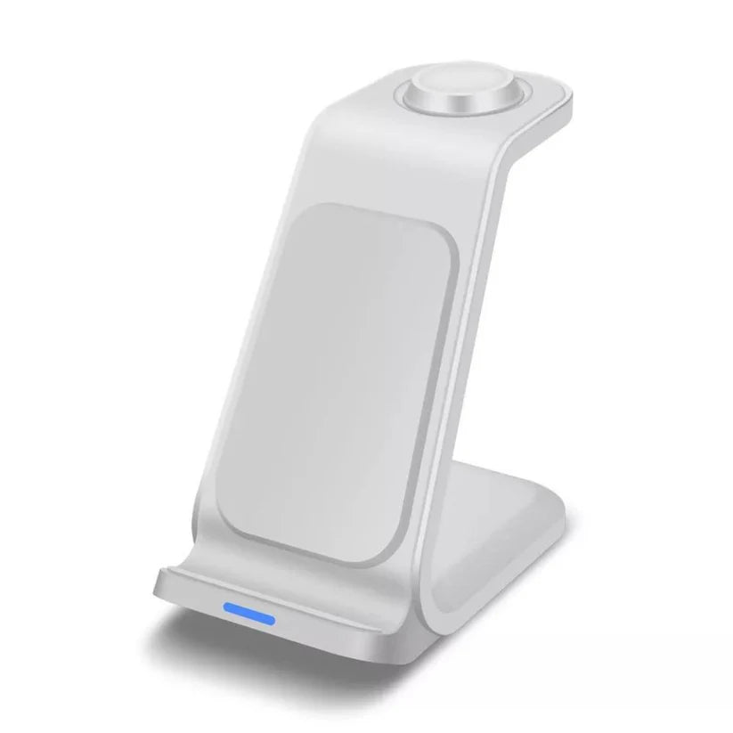 Wireless Charger Dock Charging Station 3 in 1 For Apple Watch iPhone SE-15 AirPods Ausie Sales