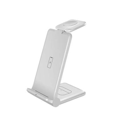 Wireless Charger Dock Charging Station 3 in 1 For Apple Watch iPhone SE-15 AirPods Ausie Sales