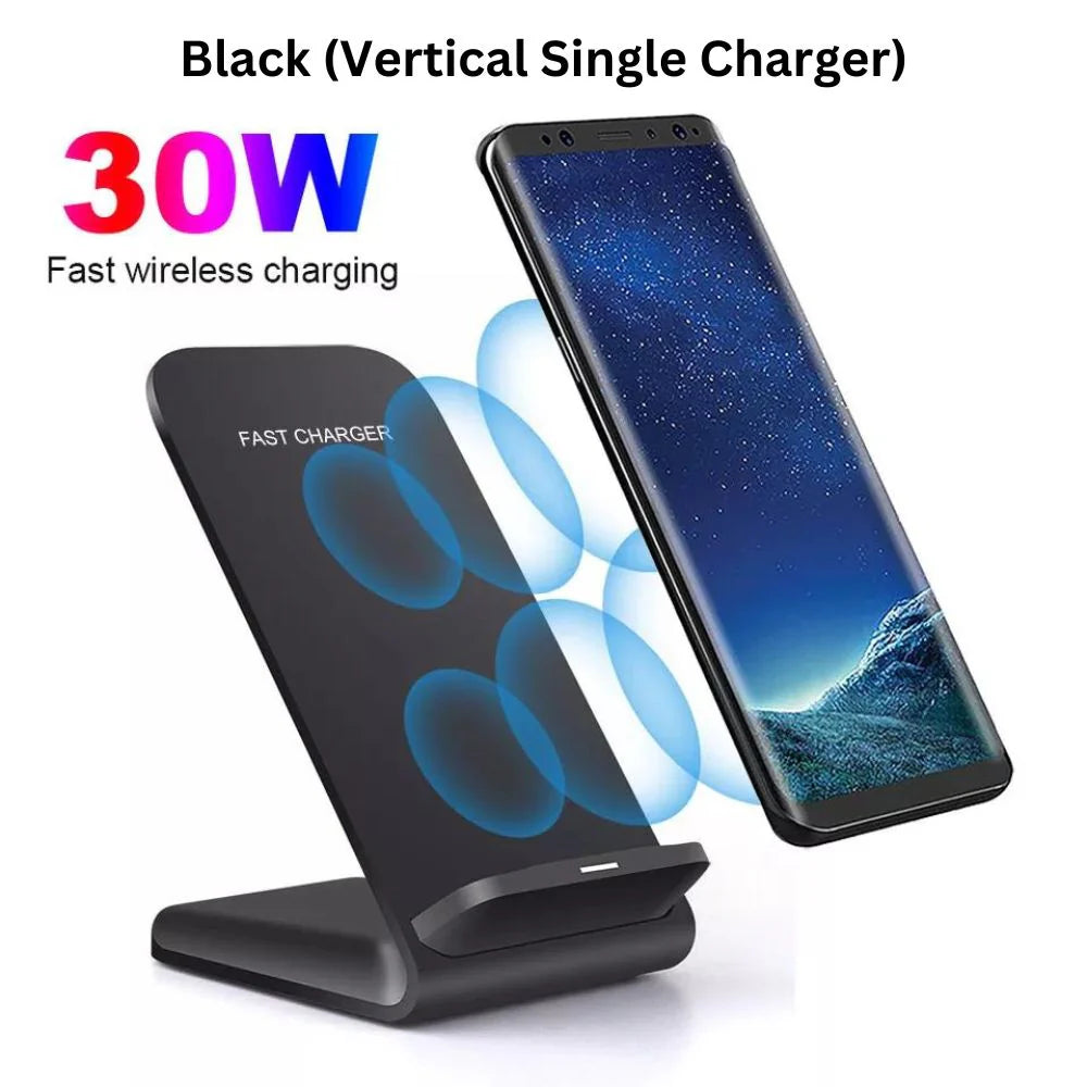 Wireless Charger Dock Charging Station 3 in 1 For Apple Watch iPhone SE-15 AirPods Ausie Sales
