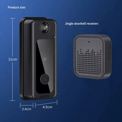 Wireless Doorbell Smart Intercom Security Camera Phone Video Door Bell Ring WiFi Ausie Sales