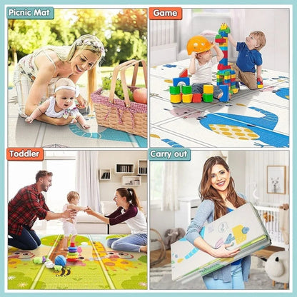 XPE Foam Kids Play Mat Baby Crawling Pad Floor Foldable Non-slip Carpet Ausie Sales