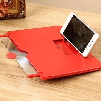 12" Folding Screen Magnifier Amplifier Stand 3D Adjustable Mobile Phone HD Video Ausie Sales