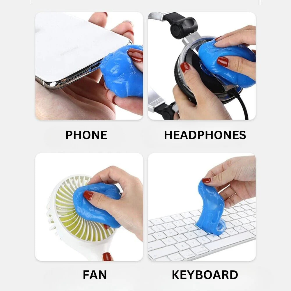 3X Universal Super Clean Cleaning Gel Dust Cleaner For PC Keyboard Car Ausie Sales