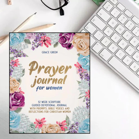 52-Week Prayer Journal for Women: A Scripture-Filled Devotional with Bible Verse My Store