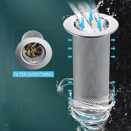 Reusable Bathroom Floor Drain Filter Hair Catcher Strainer Bath Stopper Sink My Store