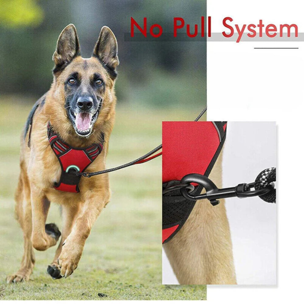 S-XL No-Pull Front Range Dog Harness Vest Adjustable Outdoor Handle Puppy Pet Ausie Sales