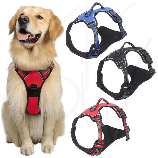 S-XL No-Pull Front Range Dog Harness Vest Adjustable Outdoor Handle Puppy Pet Ausie Sales