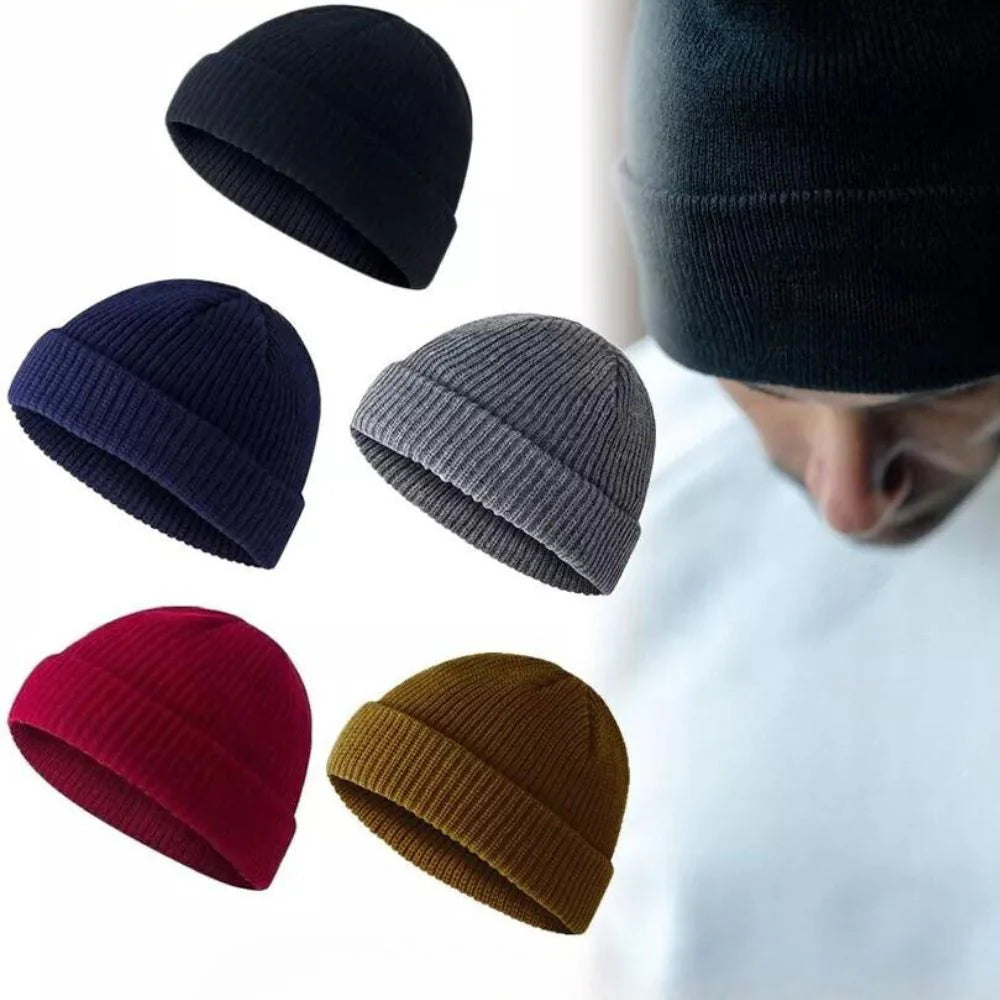 Unisex Beanie Men Women Plain Winter Ski Knitted Hat Cap Thermal Warm Knit Bulk Ausie Sales