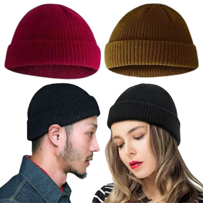 Unisex Beanie Men Women Plain Winter Ski Knitted Hat Cap Thermal Warm Knit Bulk Ausie Sales
