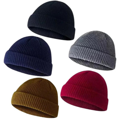 Unisex Beanie Men Women Plain Winter Ski Knitted Hat Cap Thermal Warm Knit Bulk Ausie Sales