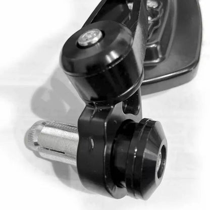 Universal Motorcycle Rear Side View Mirrors Bike Bar End Cafe Racer Black 7/8" Ausie Sales