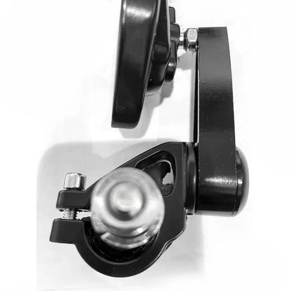 Universal Motorcycle Rear Side View Mirrors Bike Bar End Cafe Racer Black 7/8" Ausie Sales