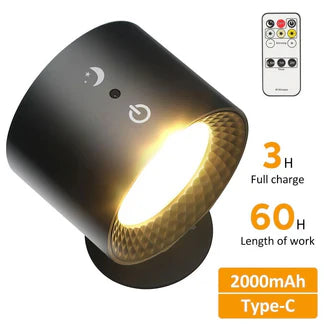 LED Wall Rechargeable Battery Reading Lights Wall Light Sconce Lamp Wall Mounted Ausie Sales