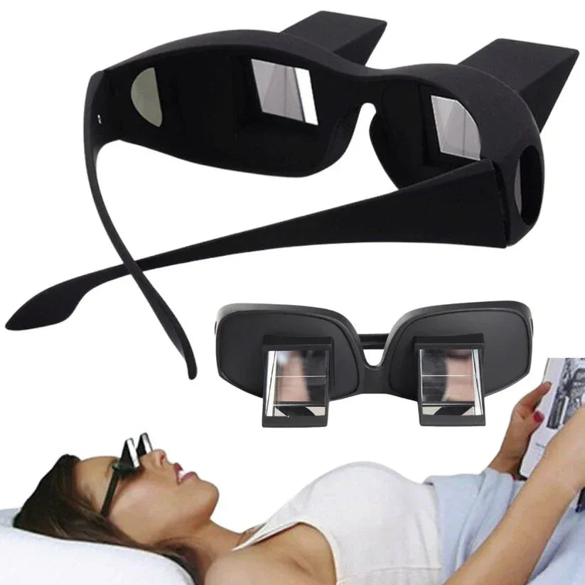 Black eye mask with straps on a white background

