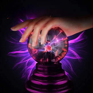 Magic Plasma Ball Electric Touch USB 14cm Lamp Globe Night Light Glass Lighting