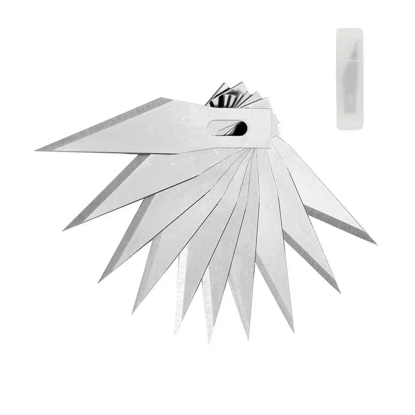 Metal folding ruler on a white background

