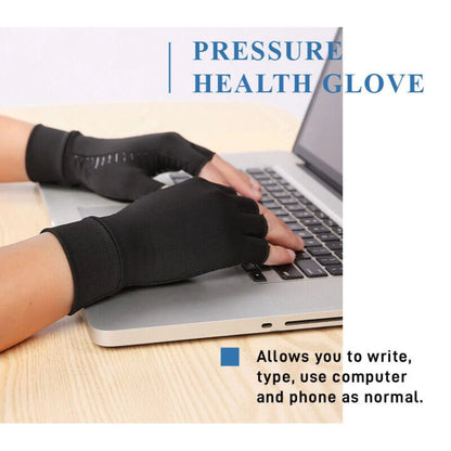 Pain Relief Compression Copper Arthritis Gloves Hand Wrist Brace Finger Support My Store